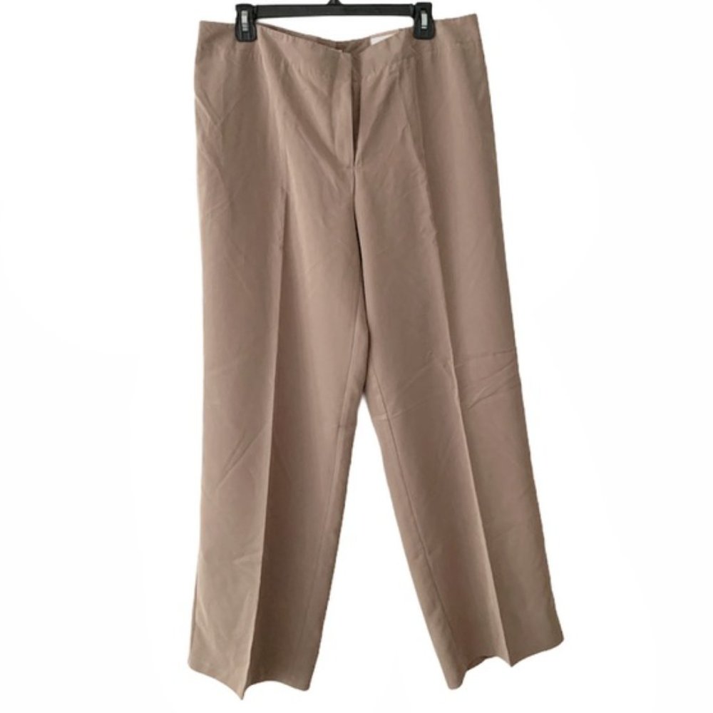 Chico's Fine Twill Wide Leg Pants